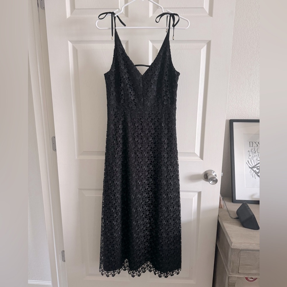 Joie women’s black lace dress size 8
